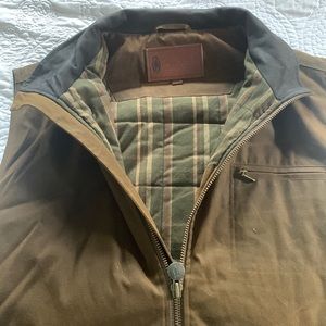 Waxed canvas vest in good shape